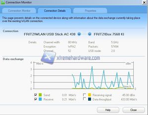 FRIZWLAN Stick AC 430 pannello 2